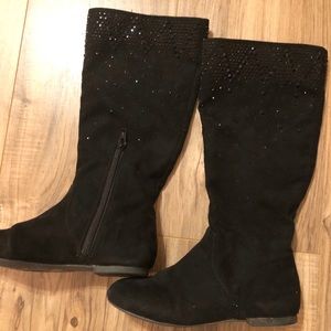 Gianni Bini Girl’s Black Boots Size 13